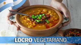 Receta de LOCRO SIN CARNE 🍲  VEGETARIANO [upl. by Dihgirb]