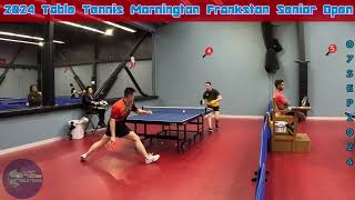 Dillon 2224 vs Brian 1558 🏓 Highlights 🏓 2024 Table Tennis Mornington Frankston Senior Open [upl. by Netnert]