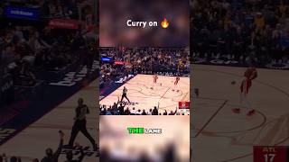 Curry on🔥ATL vs GS Intense Game shorts nba [upl. by Golliner]