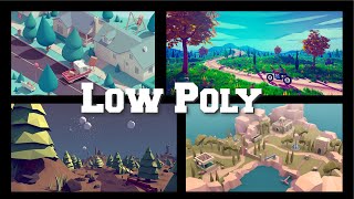 How to Use Color Palettes with Low Poly Models in Unity and Blender 28 [upl. by Ahsiekim547]