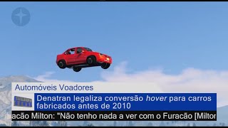 URZ Denatran permite transformação de carros antigos em voadores — Tremendo Geral 21102024 [upl. by Neibaf]