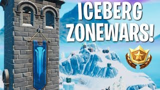 You NEED To Try This Zone Wars Map Geerzy’s Iceberg Zone Wars [upl. by Alyakam]