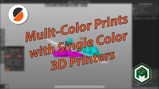 Print Multicolor models on single color 3D Printers  PrusaSlicer Tutorial [upl. by Suoicserp]