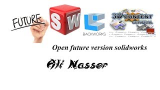 Backworks for solidworks to save future versions into previous [upl. by Nidnarb357]