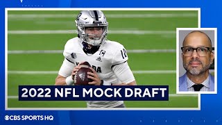 NFL Draft Analyst on 2022 Mock Draft amp MORE  CBS Sports HQ [upl. by Eceirehs619]