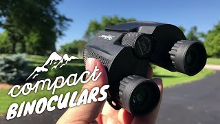 10X25 Compact Lightweight Binoculars Review [upl. by Candra]