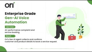 OEM amp Consumer Durables  Complaint amp Service Booking Use Case  GenAI Voice Automation [upl. by O'Shee]