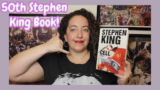 My 50th Stephen King Book  Cell [upl. by Ydeh]