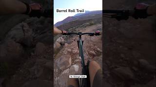 Hardtail MTB Running Down a Desert Trail 🚵🌅 mtb haro hardtail dji shorts [upl. by Riggall]