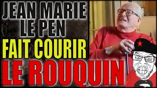 JEANMARIE LE PEN CHANTE AVEC DES NÉO ZAZIES ET FAIT COURIR LE ROUQUIN ♫ médiapart rage [upl. by Romeo722]