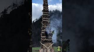 Funkensonntag in Vorarlberg [upl. by Ettenej]