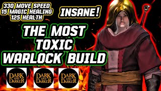 The Most TOXIC Warlock Build OF ALL TIME  330ms 15 Magic Healing Torture Mastery  Dark and Darker [upl. by Allred]