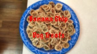 Banana Chip Dog Treats [upl. by Retrac]