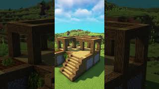 Minecraft Ultimate Survival House🏠 shorts [upl. by Adolph]