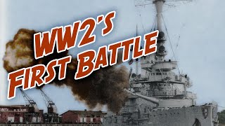 The DARING FIRST BATTLE of WW2 [upl. by Ahsiuqet]