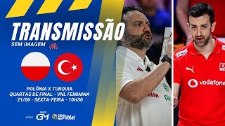 TURQUIA X POLÔNIA AO VIVO [upl. by Beauvais]