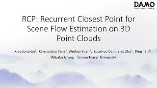 RCP Recurrent Closest Point for Point Cloud  CVPR 2022 [upl. by Otrebile65]