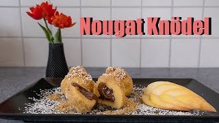 NougatKnödel im Topfenteig Quarkteig [upl. by Waligore]