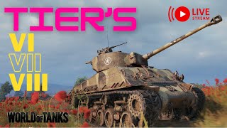 WoT TIERS VIVIIVIII ZoyColombiaOficialWoT Live [upl. by Enileuqcaj]