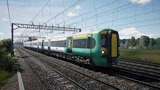 Train Sim World 520240928012720 Class 377 Electrostar West Coast Main Line PS5 Gameplay [upl. by Sherie178]