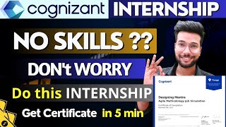 FREE Internship Certificate Online from Cognizant Forage Virtual Internship Certificate in 5 min [upl. by O'Reilly]