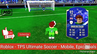 Roblox  TPS Ultimate Soccer  Mobile Only Server Epic Skills amp Goals [upl. by Ahmar]