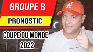 Pronostic Foot  Coupe du Monde 2022  Groupe B [upl. by Mccarty]