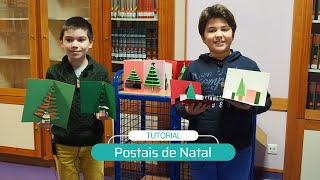 TUTORIAL Postais de natal [upl. by Leduar]