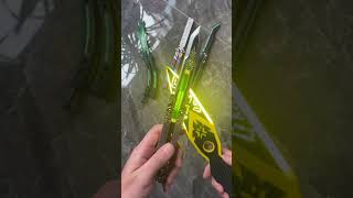 Metal Apex Octane Heirloom Real Liquid Tube Craft apex heirloom octane balisong [upl. by Leonhard]