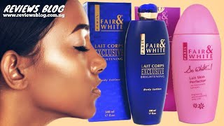 Fair And White Cream REVIEW A Must Watch All You Need To Know [upl. by Lotz]