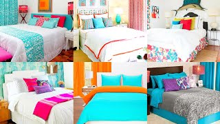 Latest Decorated Stylish Bedroom Bed Sheets Design Ideas [upl. by Nnahsal]