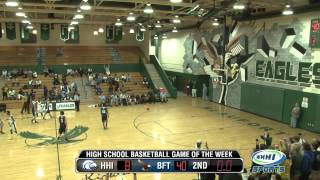 Beaufort Eagles Jawan Mack AMAZING Basketball Shot  Only on WHHITV [upl. by Rihsab]