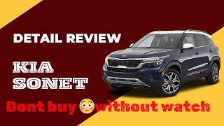 KIA Sonet HTX 1OL DCT Variant Walkaround Review thecarguide1 [upl. by Meggie990]