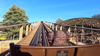 Wicker Man HD 2018 Front amp Back Seat POV  Alton Towers Resort [upl. by Neryt4]