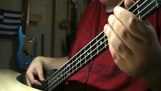 Mott The Hoople All The Young Dudes Bass Cover [upl. by Kolosick]