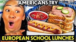 Americans Try European School Lunches Italy Norway Germany [upl. by Ursal]