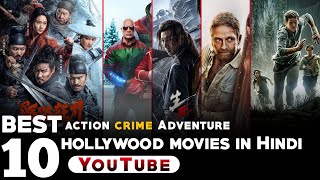 Top 10 Best Actions Hollywood Movies in Hindi dubbed  2024 Hollywood Movies [upl. by Heddi988]