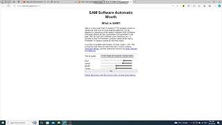 Testing out SAM Software Automatic Mouth aka Trollface voice and that voice other people use [upl. by Ahsin]