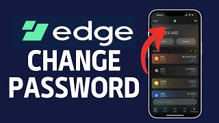 How to Change Password in Edge Crypto Wallet 2024 [upl. by Behlau]