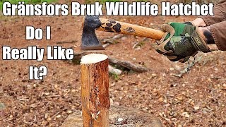 Gränsfors Bruk Wildlife Hatchet  Do I Really Like It [upl. by Paula]