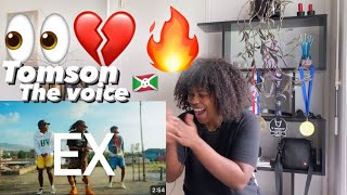 Tomson The Voice  Ex Official Music Video Reaction Video  Chris Hoza [upl. by Eiramyelhsa393]