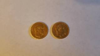 France 20 Franc Gold Coins from Napoleon III [upl. by Rudelson]