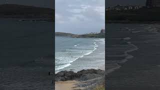 Surfers at Fistral beach 230924 [upl. by Nhguavaj613]