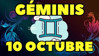 🌠 𝐒𝐞 𝐓𝐞 𝐑𝐞𝐯𝐞𝐥𝐚 𝐔𝐧𝐚 𝐕𝐞𝐫𝐝𝐚𝐝 🔮Horoscopo Géminis Hoy ♊ 10 de Octubre de 2024 💥 [upl. by Annairba996]