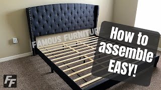 How to assemble a platform bed [upl. by Meean576]