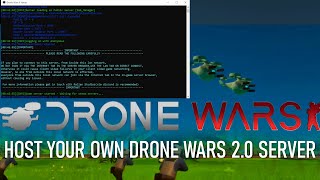 How to host your own Drone Wars 20 Server on Windows and Linux Tutorial [upl. by Acireed]