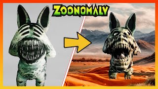 Zoonomaly Game VS Real Life  All Character Comparison Remix Mode version zoonomaly horrorgaming [upl. by Grantham]