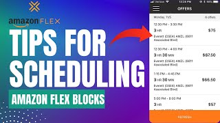 The Scheduling SECRET That Will MAXIMIZE Your Amazon Flex Income [upl. by Jocko]