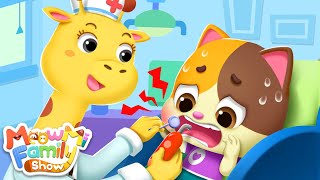 Baby Goes to the Dentist  The Dentist Song  Good Habits  Kids Song  MeowMi Family Show [upl. by Ocirederf]