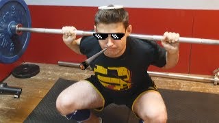 Jak wyciskać 140 kg na klatę po roku stażu Trening pod wyskok Mleko Vlog [upl. by Sibylla213]